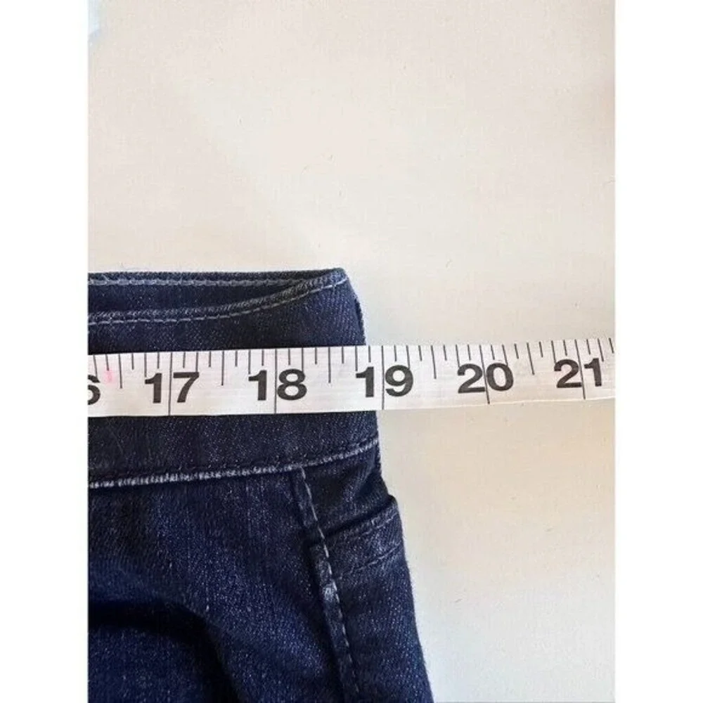 7 For All Mankind Mens Size 36x29 Blue Cotton Blend Adrien Straight Denim Jeans